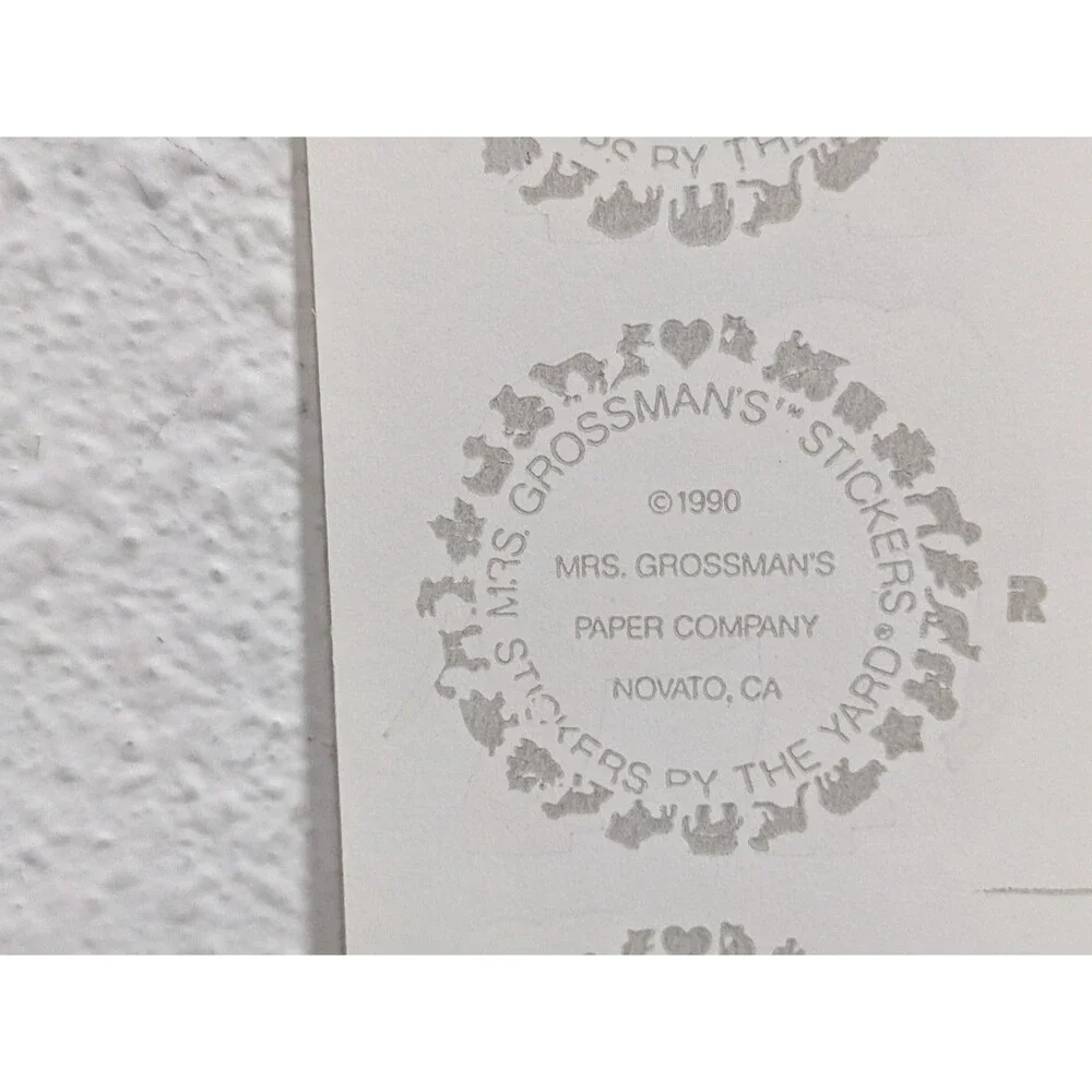 Mrs. Grossman's Elephant Stickers 1990 - Picture 7 of 7